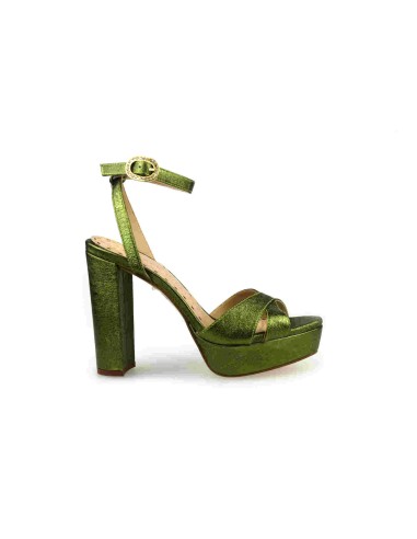 SANDALIA PEDRO MIRALLES CRACKELE VERDE