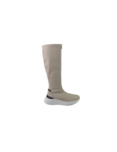Bota ezzio beluga cream savage negro - Lucía Calzado